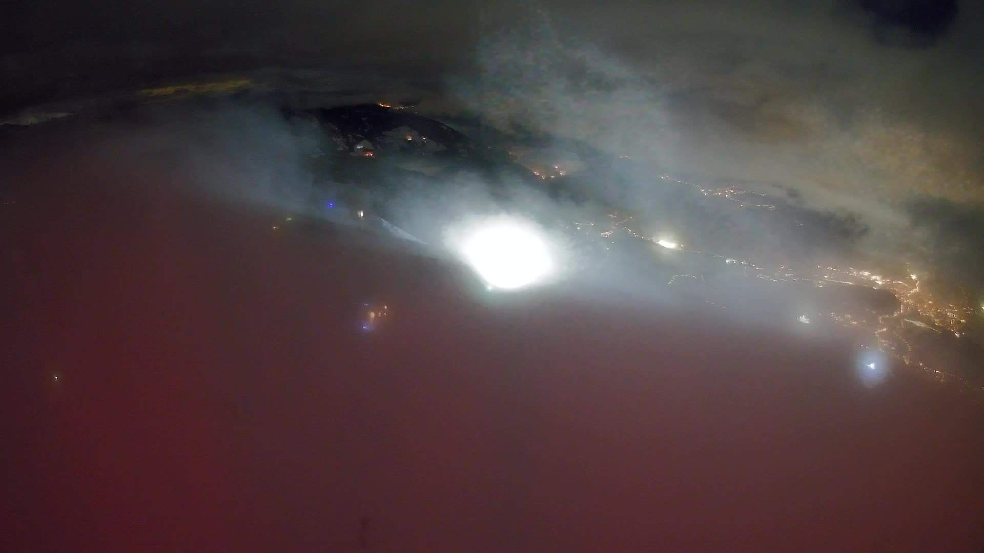 Skigebiet Kronplatz Gipfel | Blick auf Bruneck