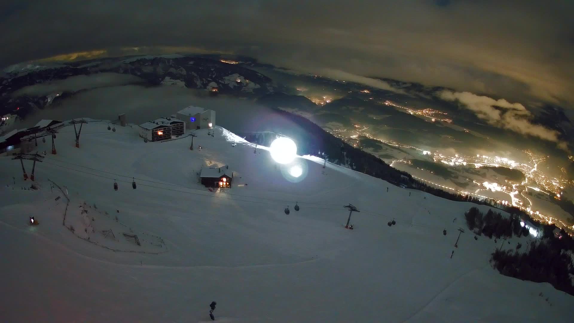 Stazione sciistica di Plan de Corones | vista su Brunico