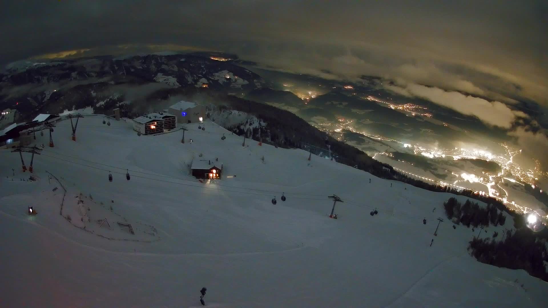 Smučišče Kronplatz – vrh | pogled na Bruneck