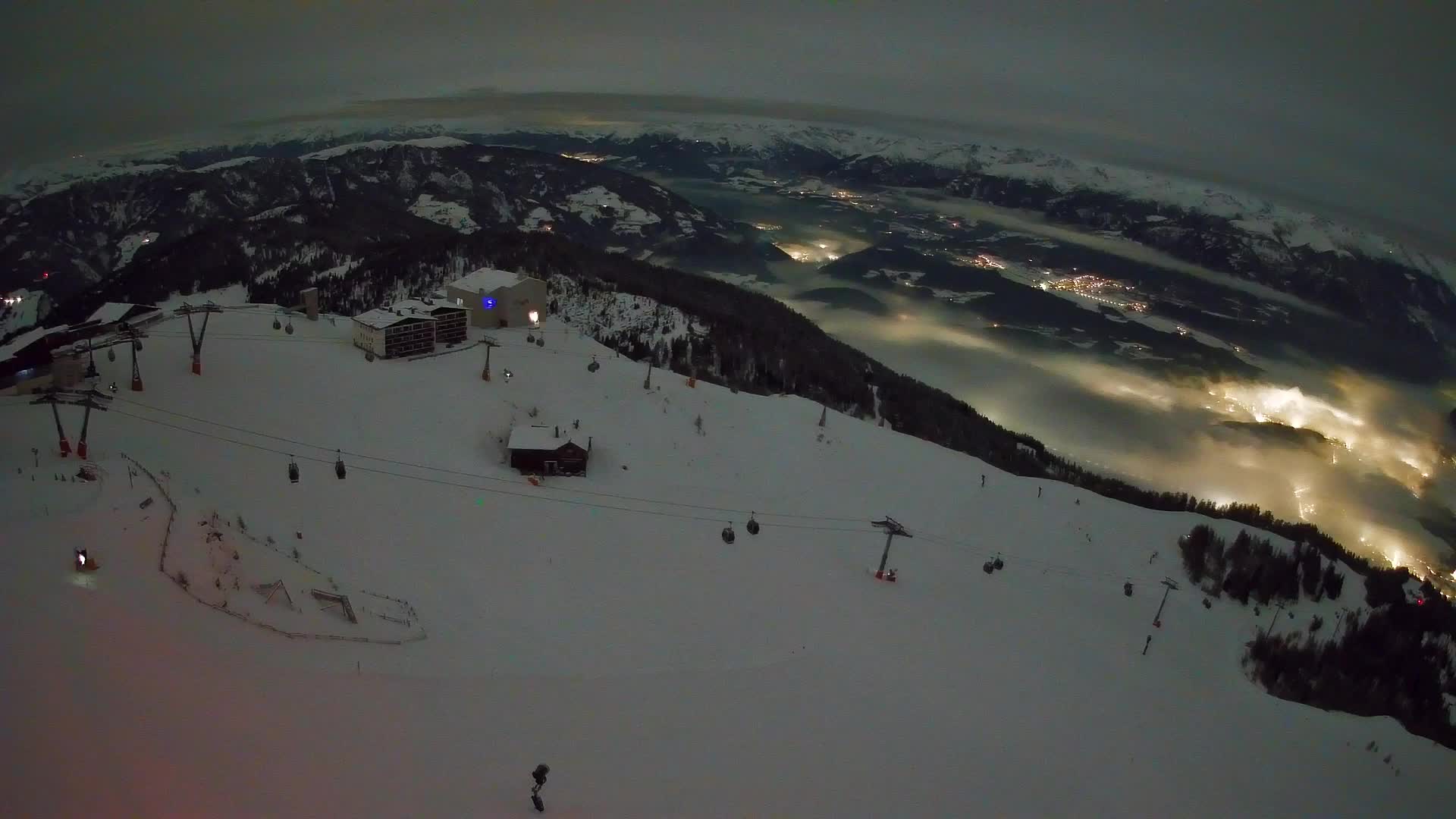 Smučišče Kronplatz – vrh | pogled na Bruneck