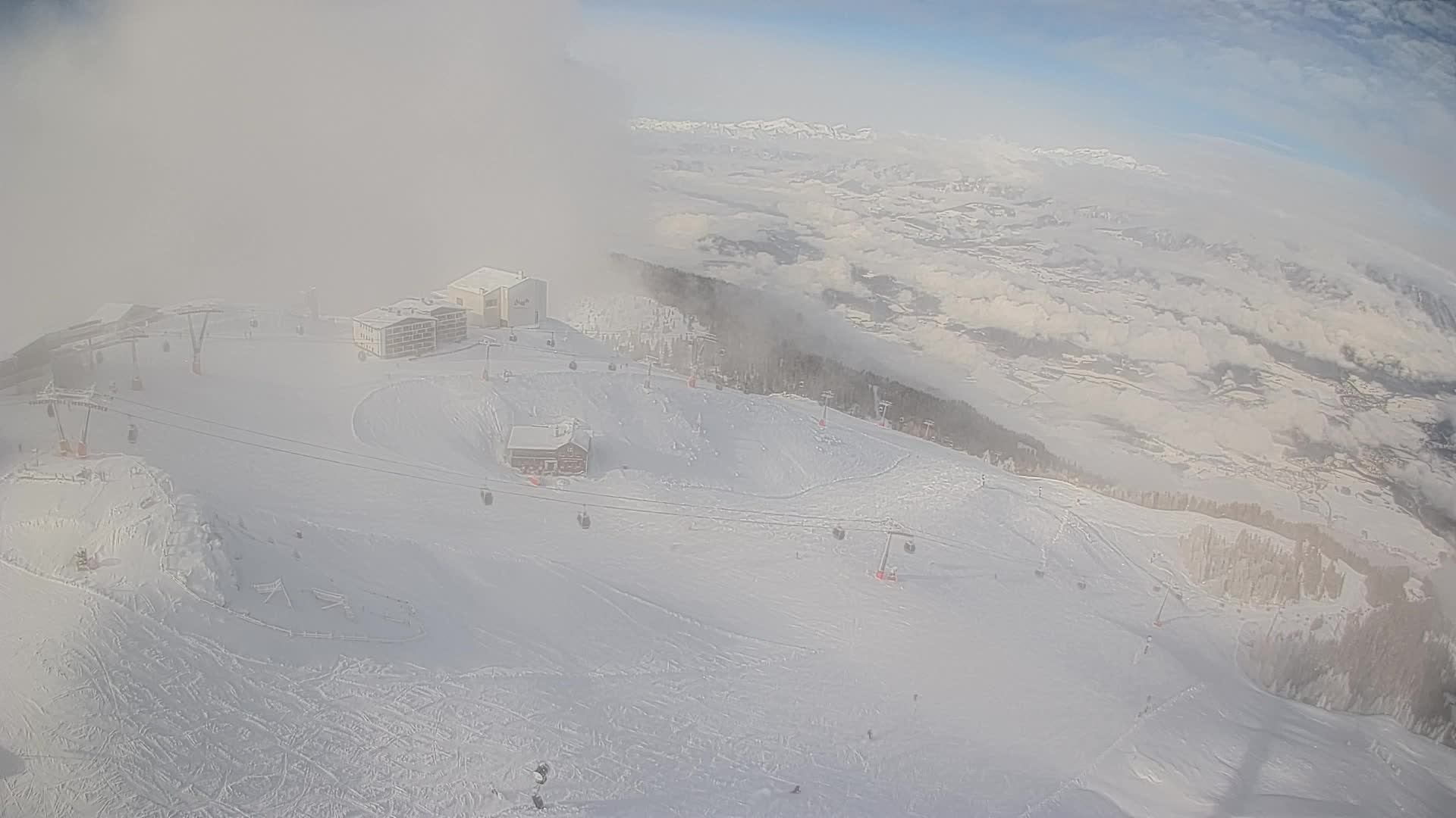 Skijalište Kronplatz – vrh | pogled na Bruneck