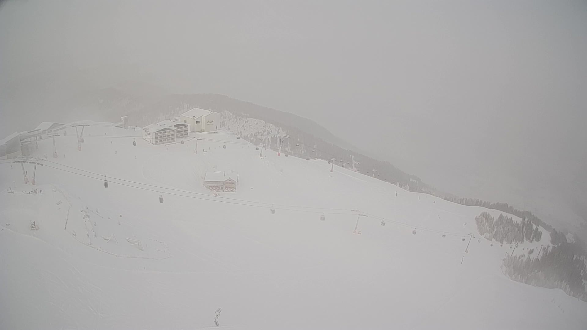 Kronplatz peak Ski resort | view to Bruneck