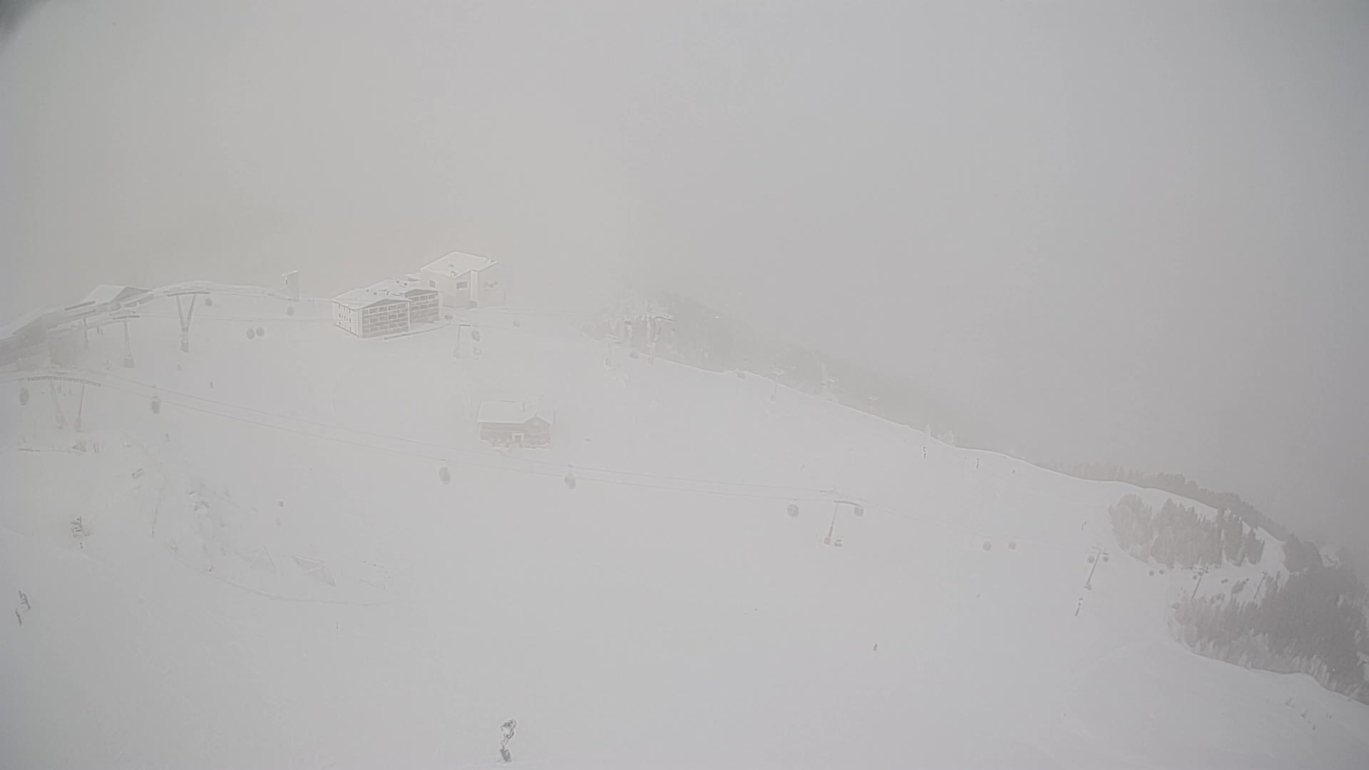 Station de ski Kronplatz sommet | vue sur Brunico