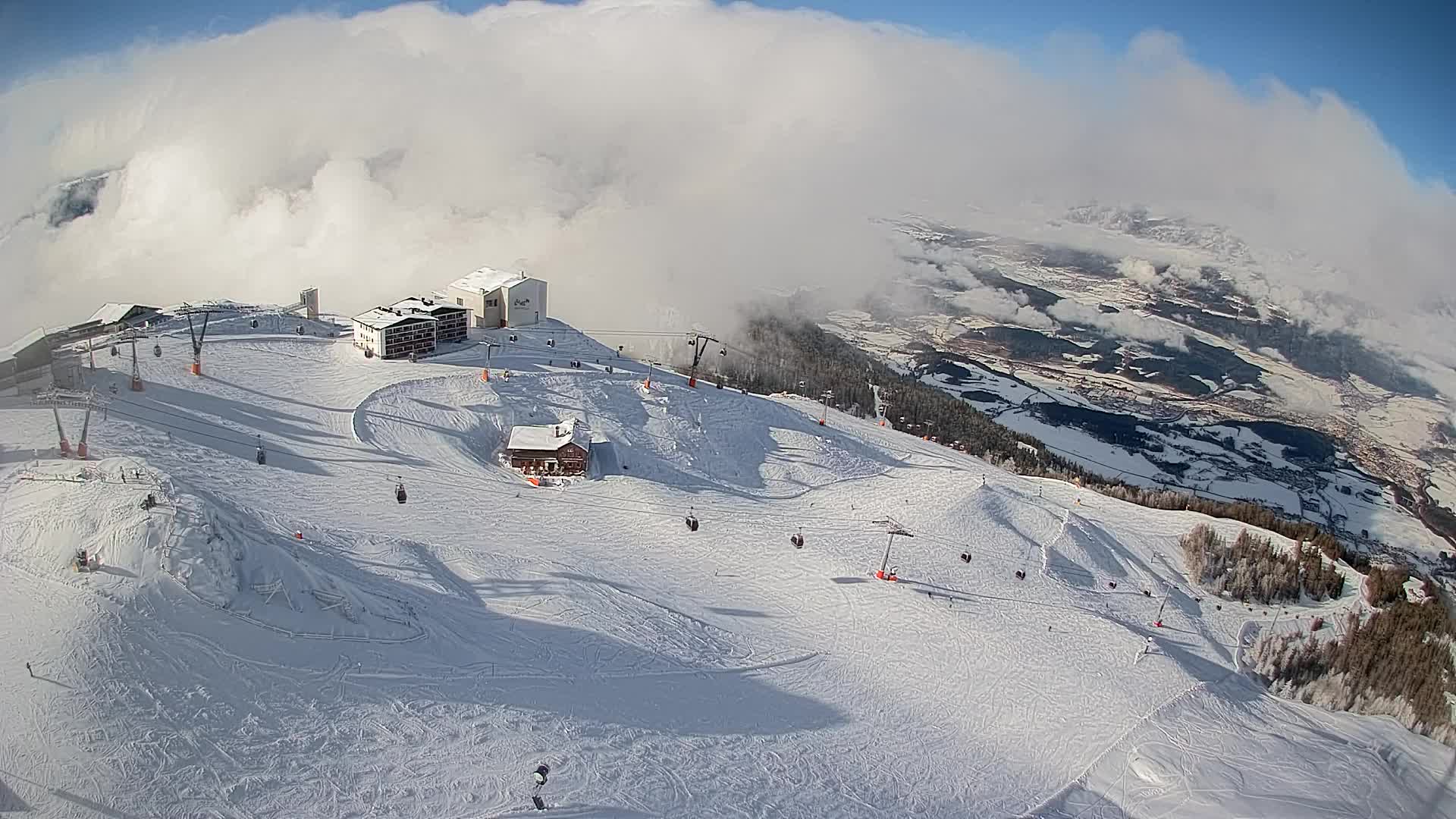 Skijalište Kronplatz – vrh | pogled na Bruneck