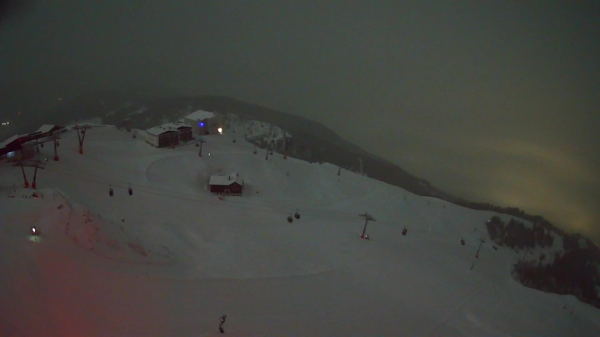 Skigebiet Kronplatz Gipfel | Blick auf Bruneck