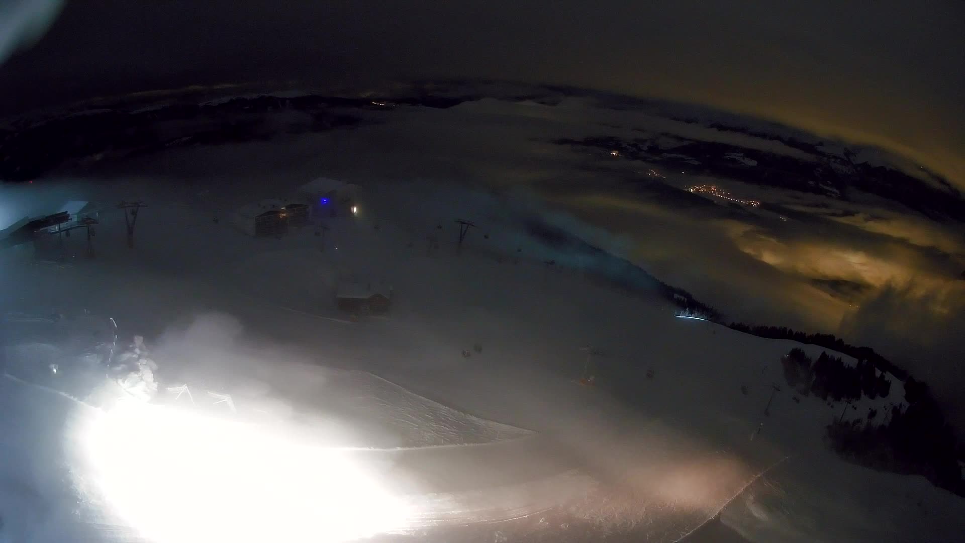 Skigebiet Kronplatz Gipfel | Blick auf Bruneck