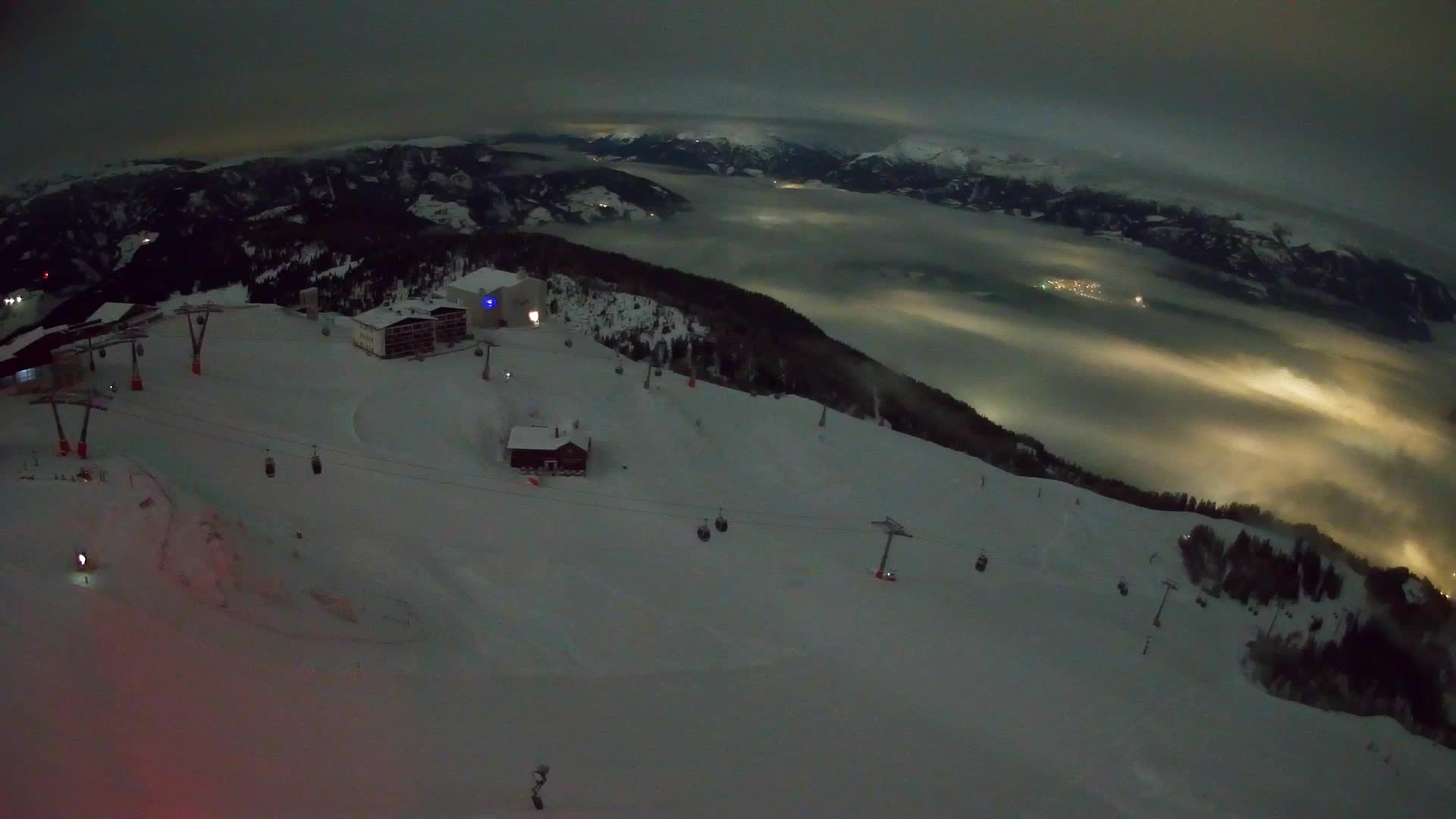 Smučišče Kronplatz – vrh | pogled na Bruneck