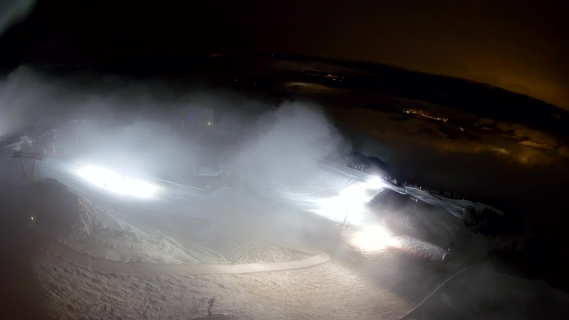 Kronplatz peak Ski resort | view to Bruneck