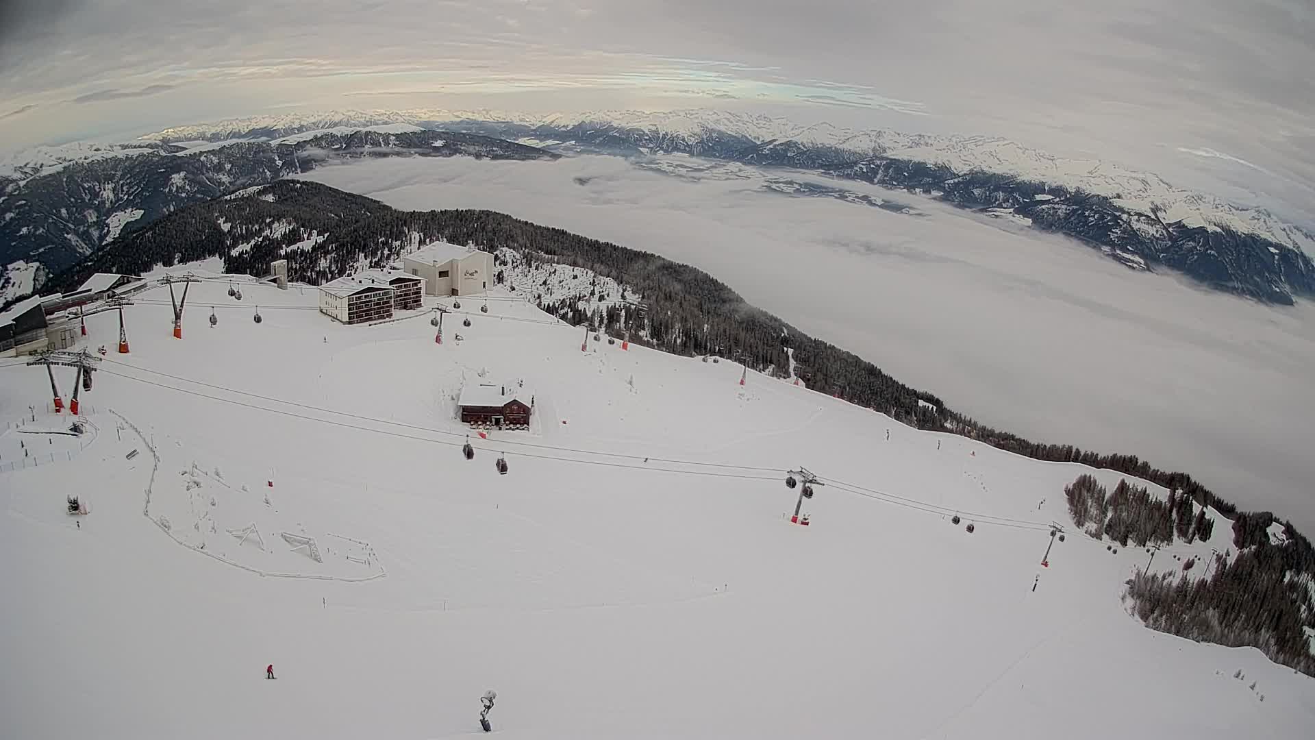 Skijalište Kronplatz – vrh | pogled na Bruneck