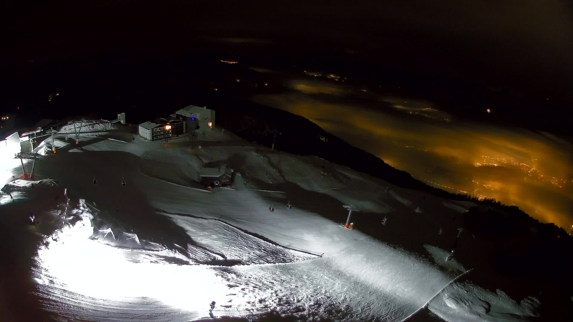 Smučišče Kronplatz – vrh | pogled na Bruneck