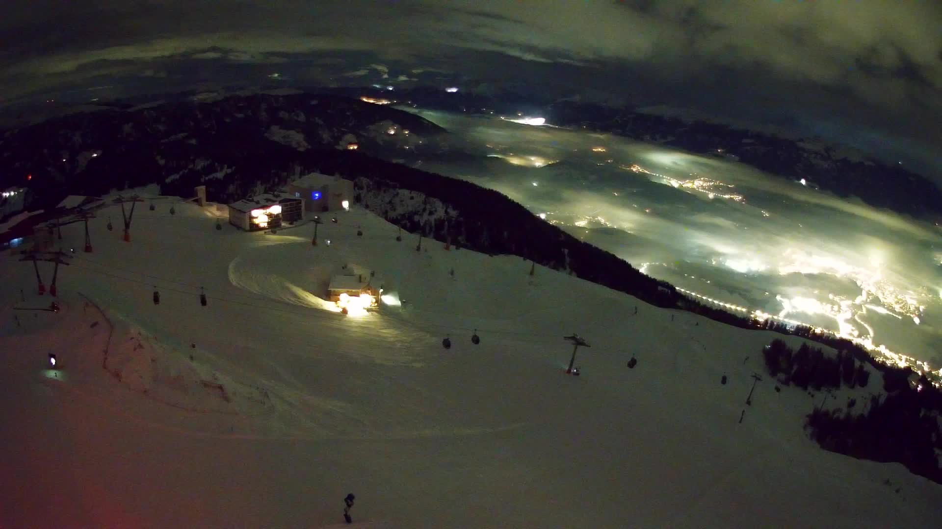 Smučišče Kronplatz – vrh | pogled na Bruneck