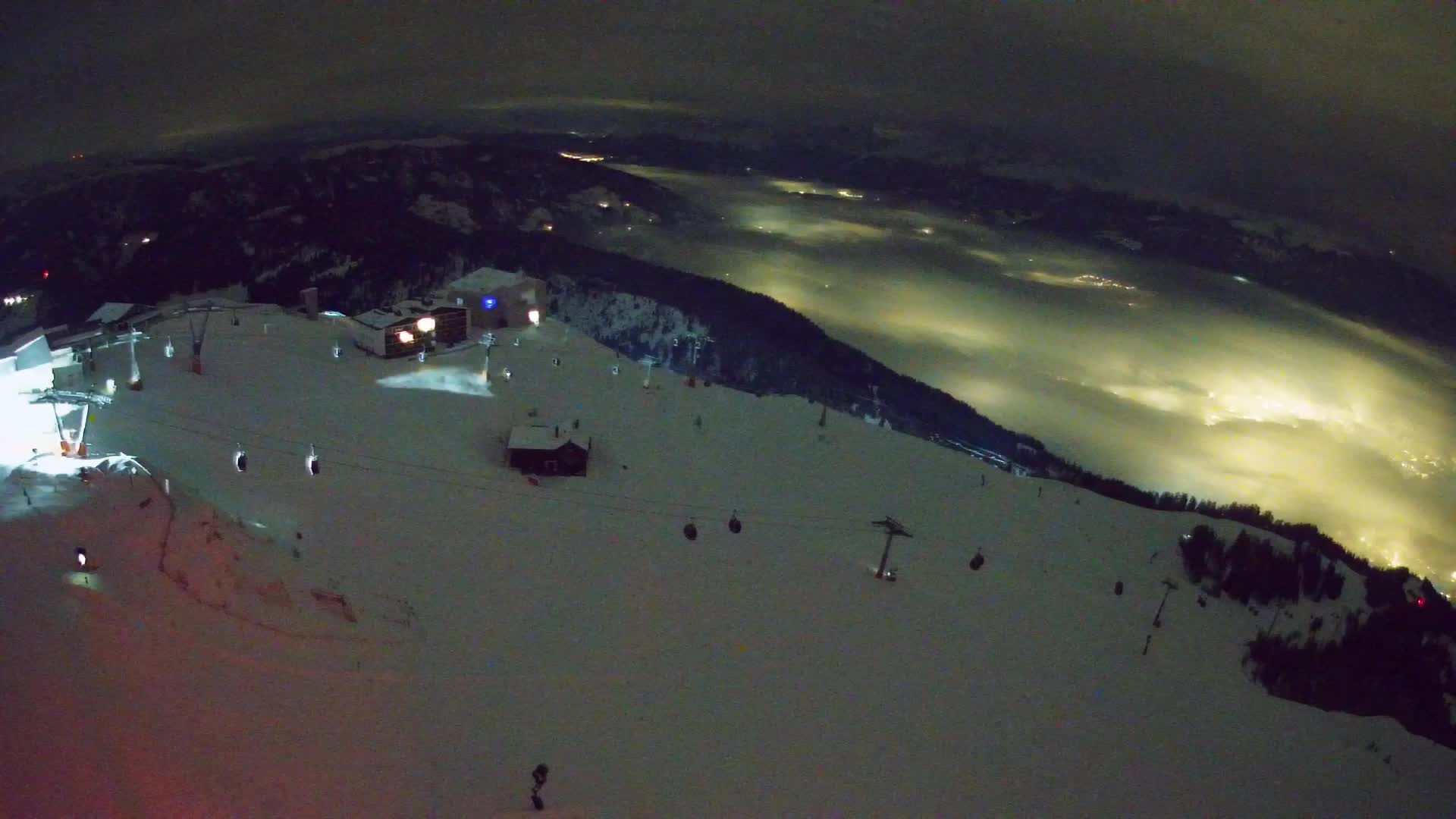 Smučišče Kronplatz – vrh | pogled na Bruneck