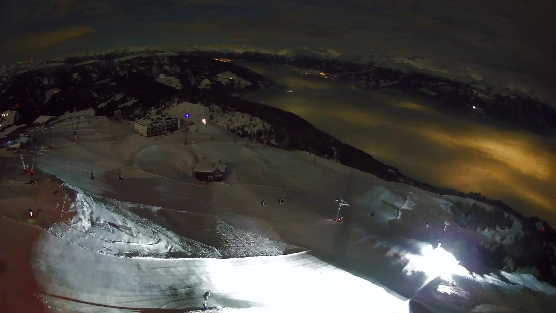 Smučišče Kronplatz – vrh | pogled na Bruneck