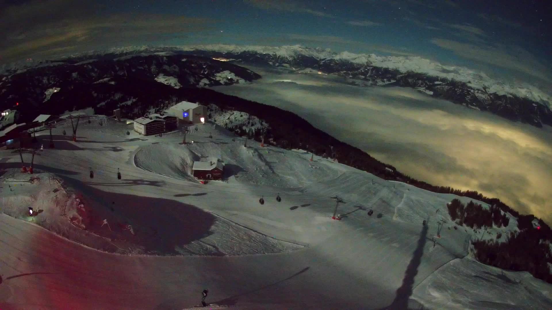 Skijalište Kronplatz – vrh | pogled na Bruneck