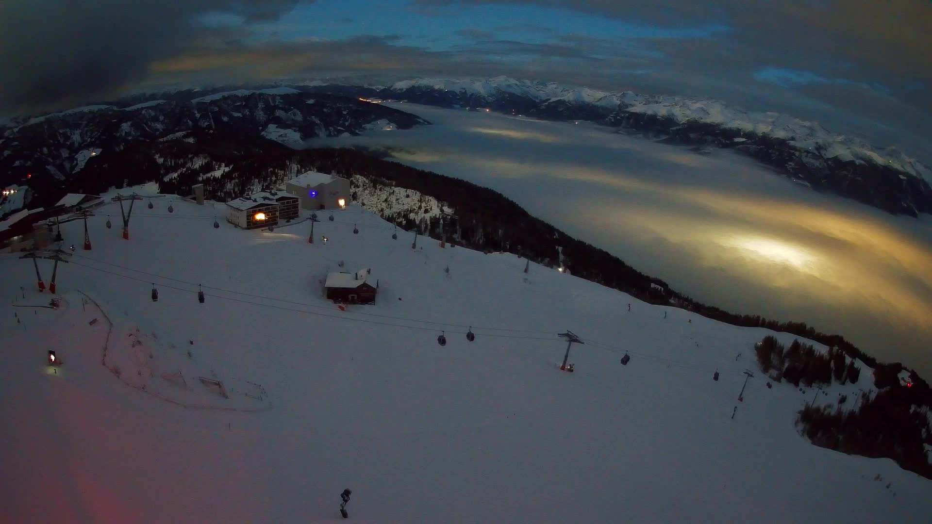 Skijalište Kronplatz – vrh | pogled na Bruneck