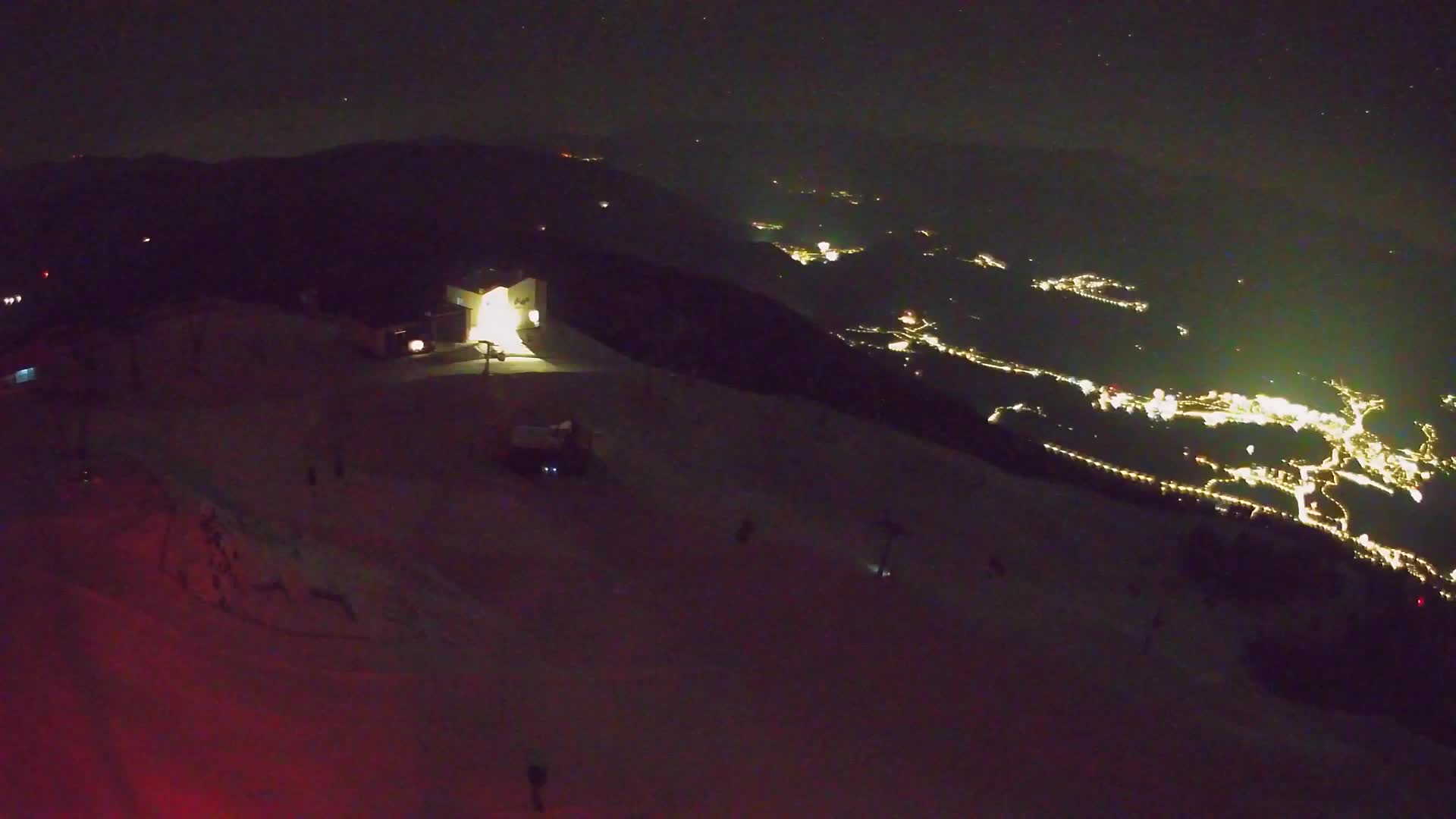 Kronplatz peak Ski resort | view to Bruneck