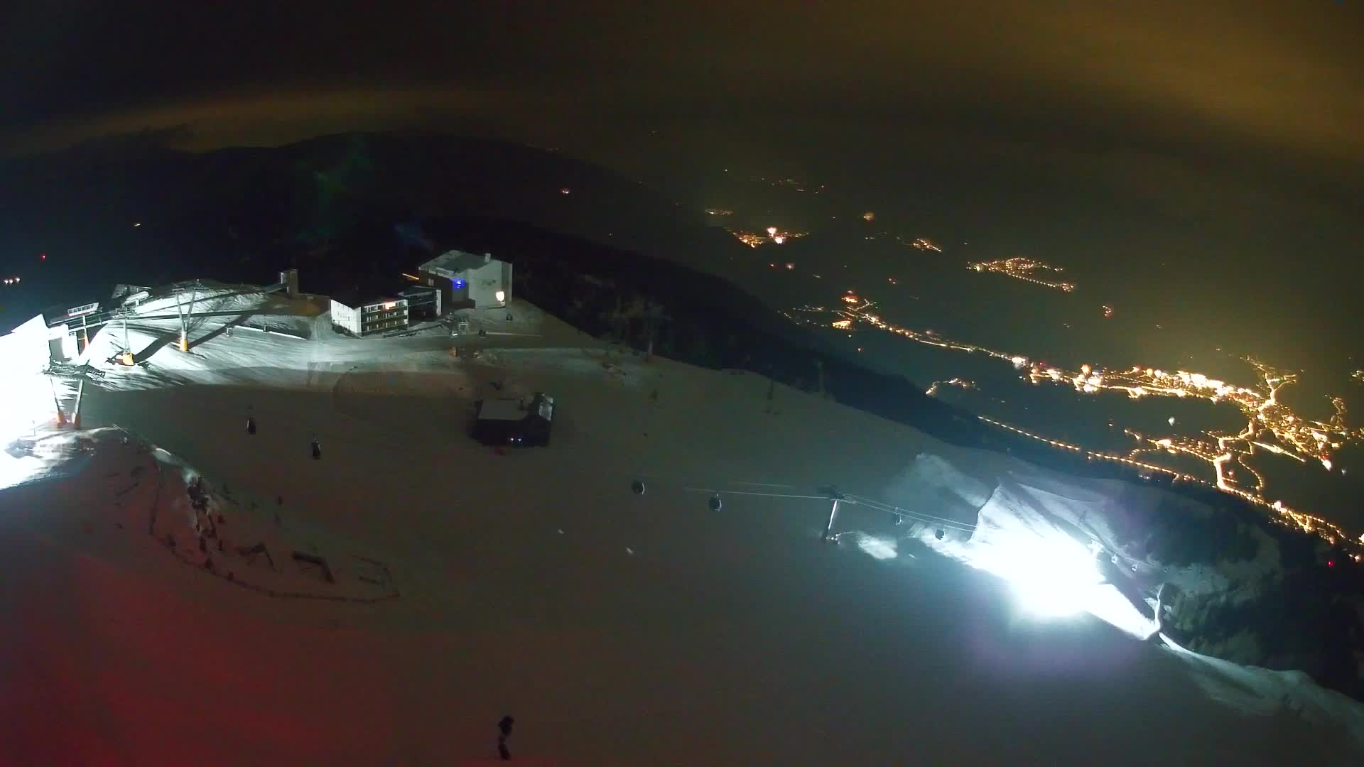 Smučišče Kronplatz – vrh | pogled na Bruneck