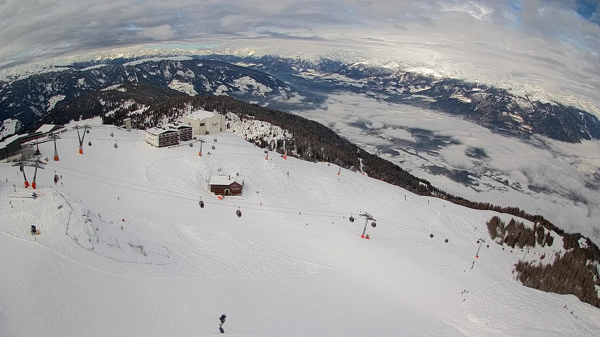 Skijalište Kronplatz – vrh | pogled na Bruneck