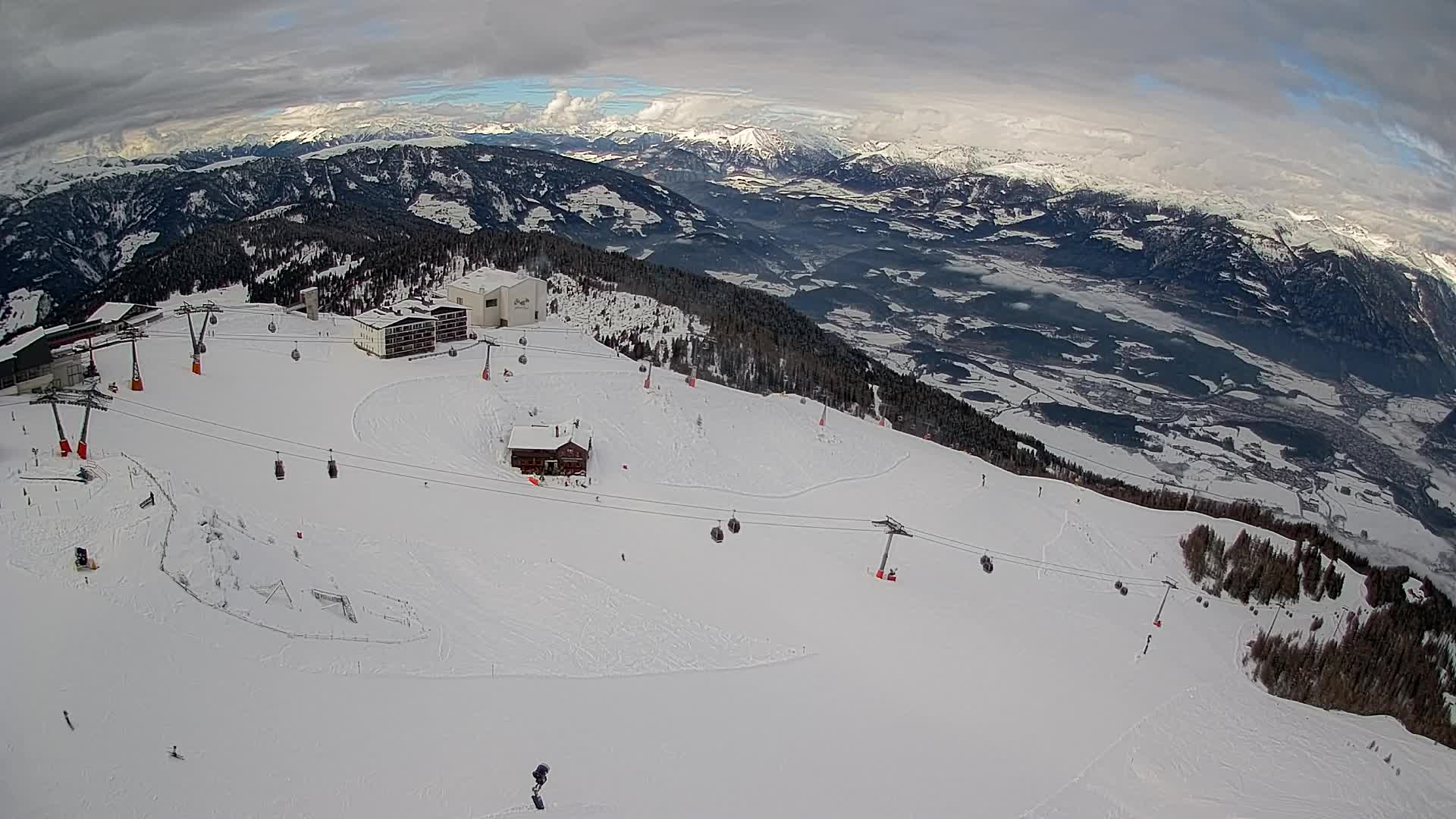 Skijalište Kronplatz – vrh | pogled na Bruneck