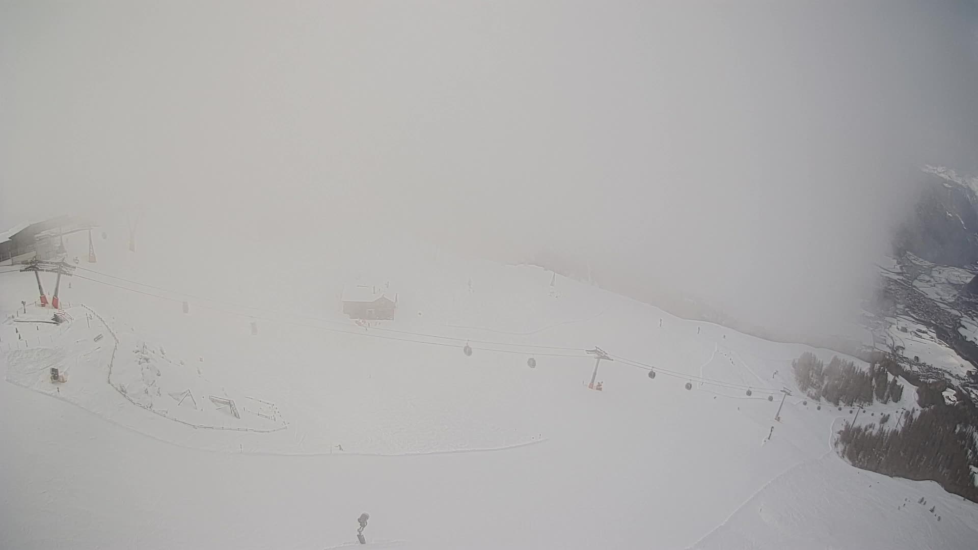 Station de ski Kronplatz sommet | vue sur Brunico
