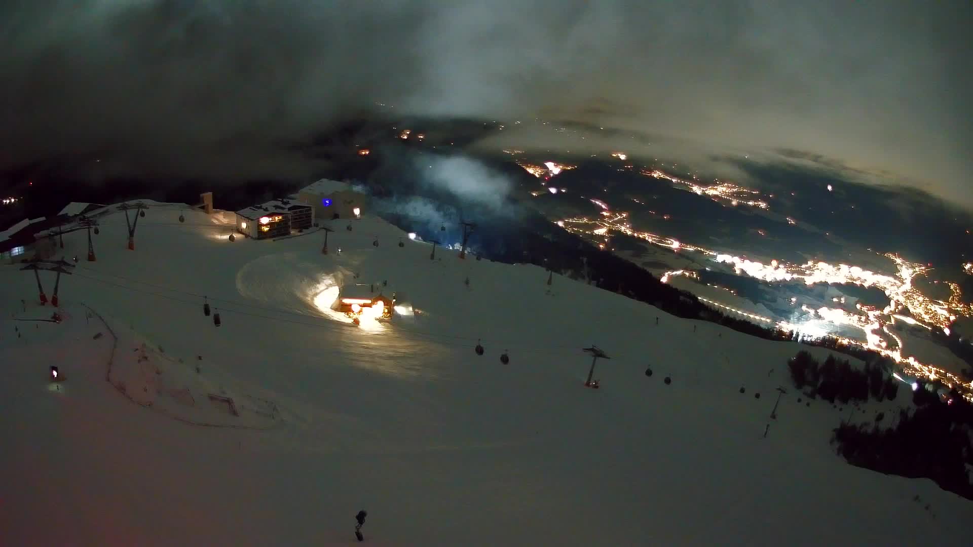 Smučišče Kronplatz – vrh | pogled na Bruneck