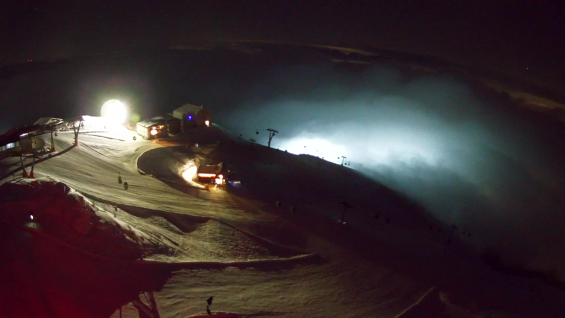 Skigebiet Kronplatz Gipfel | Blick auf Bruneck