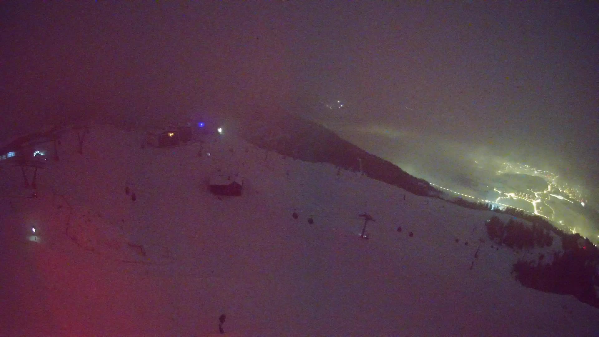 Kronplatz peak Ski resort | view to Bruneck