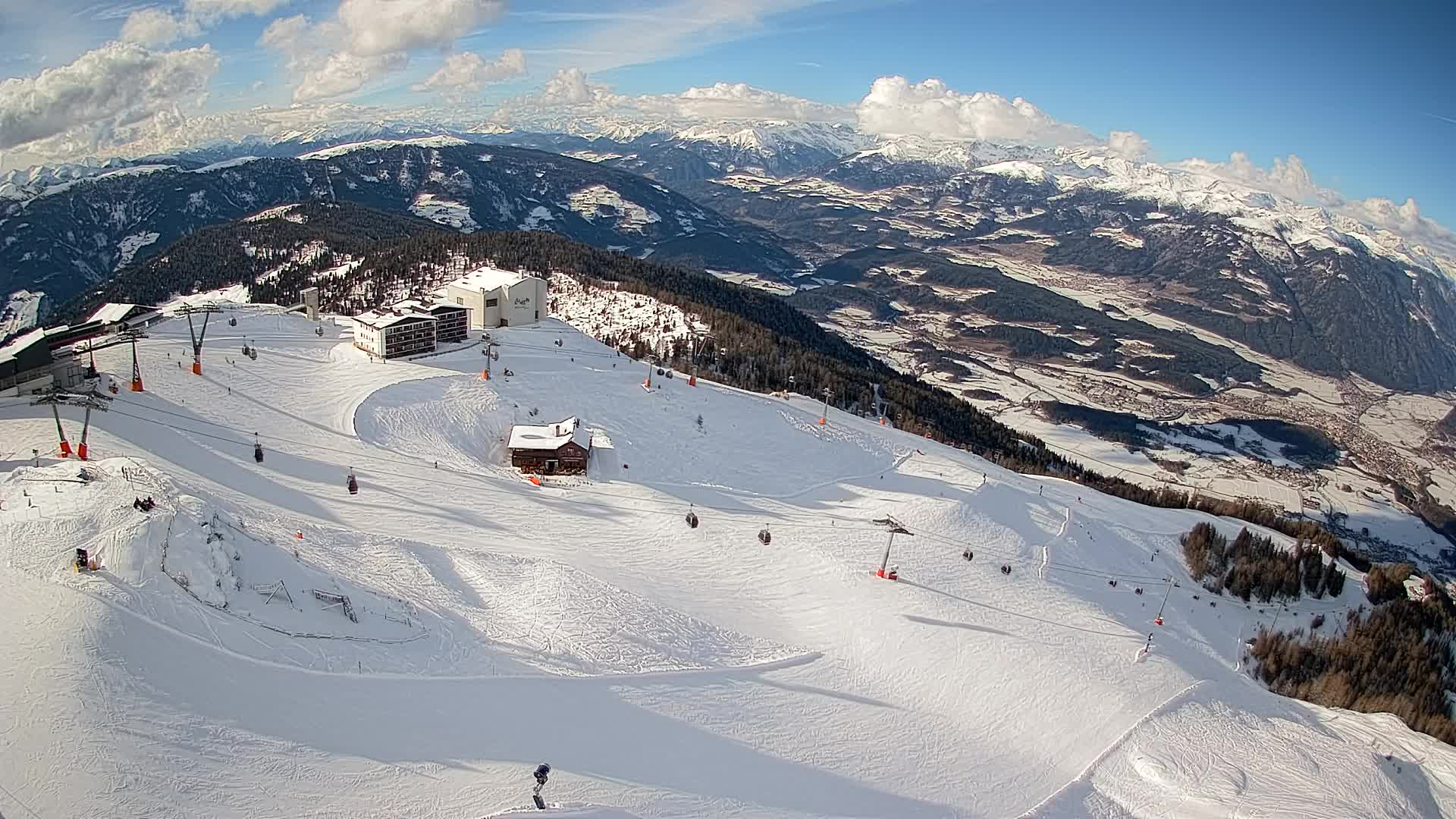 Skijalište Kronplatz – vrh | pogled na Bruneck