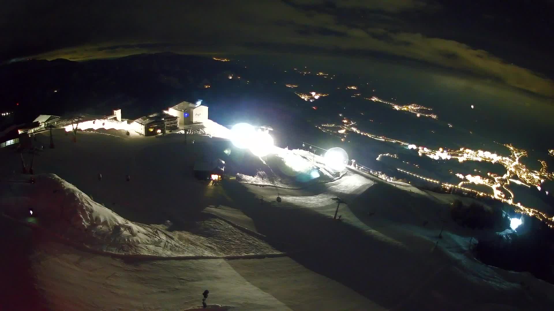 Smučišče Kronplatz – vrh | pogled na Bruneck