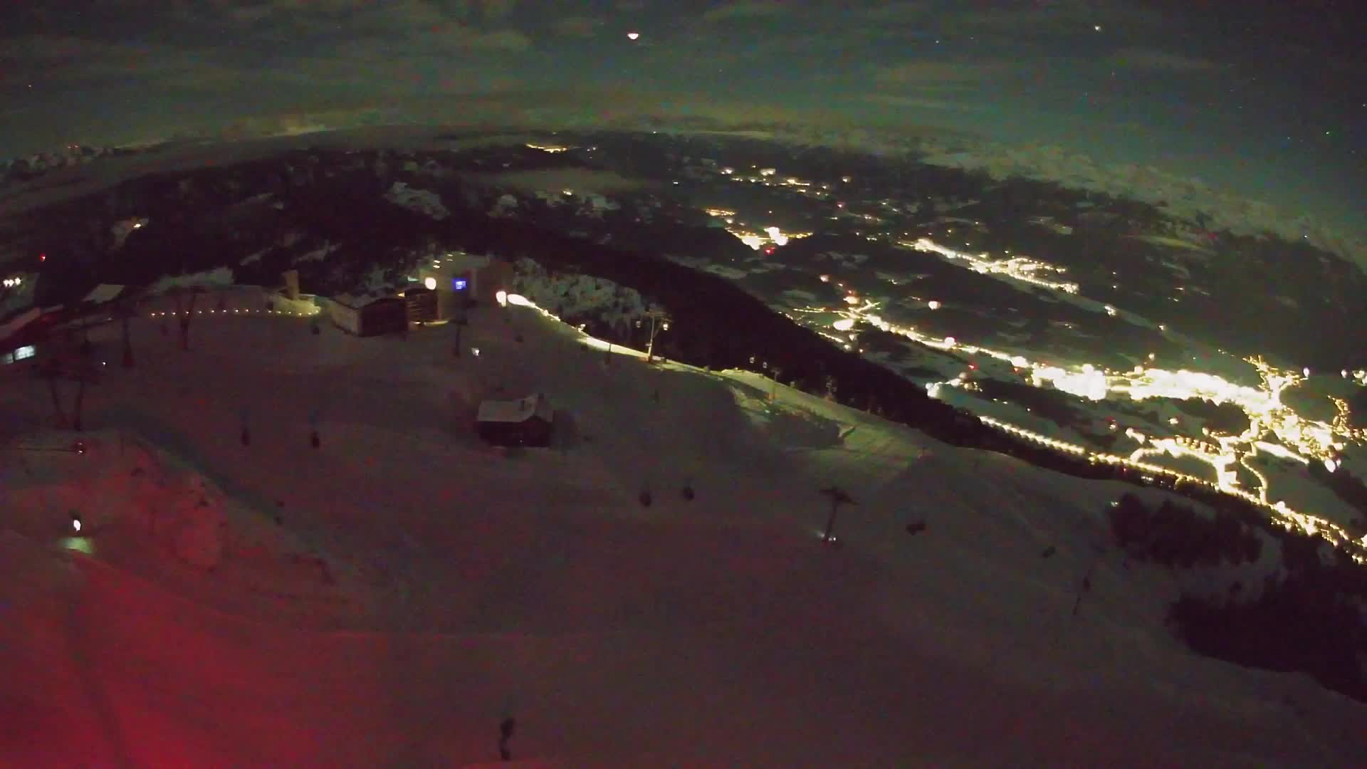 Stazione sciistica di Plan de Corones | vista su Brunico