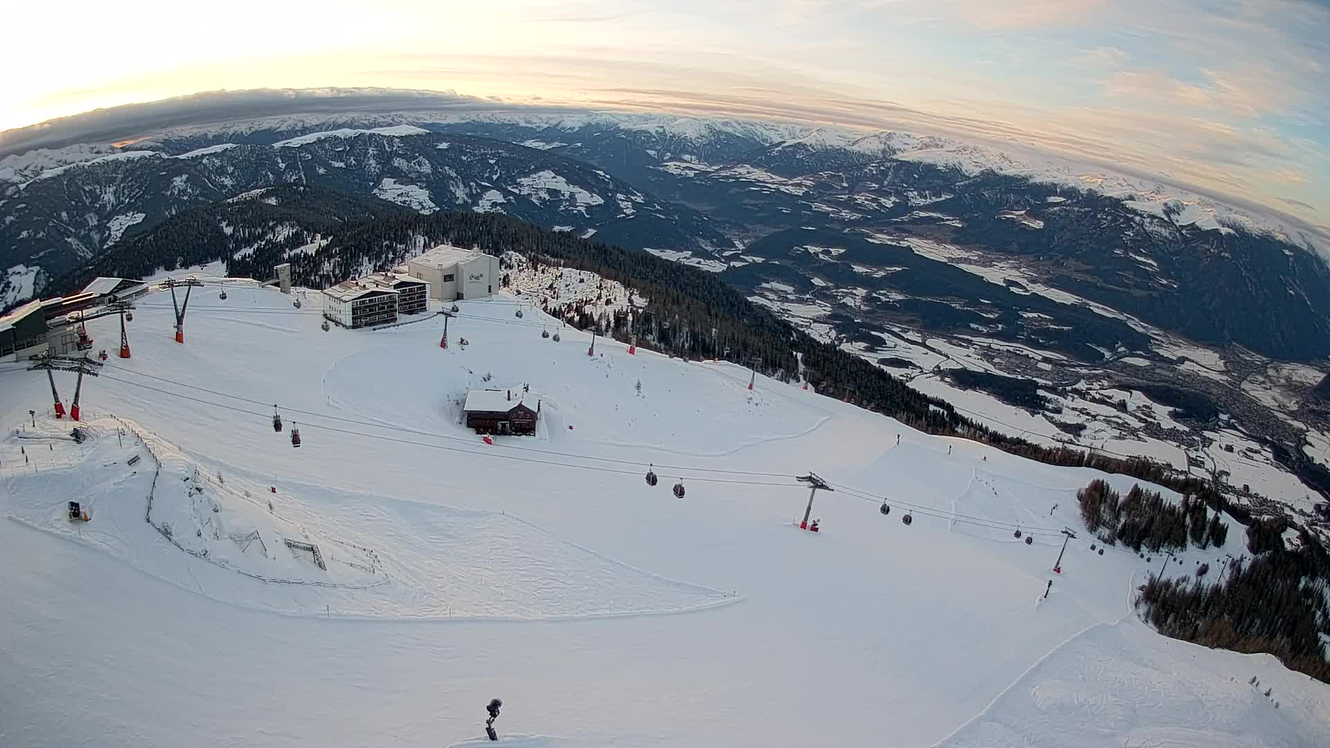 Skijalište Kronplatz – vrh | pogled na Bruneck