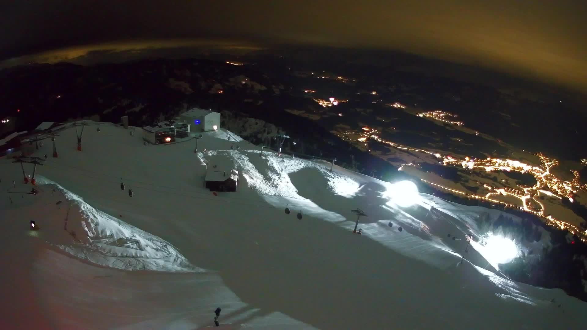 Smučišče Kronplatz – vrh | pogled na Bruneck