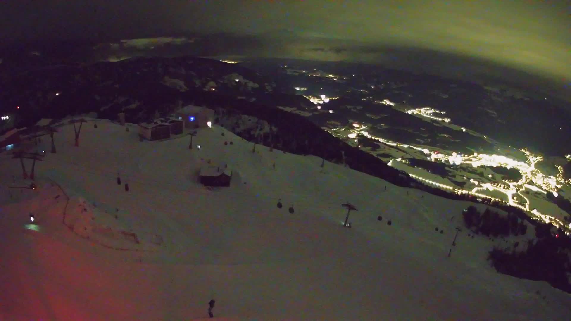 Smučišče Kronplatz – vrh | pogled na Bruneck