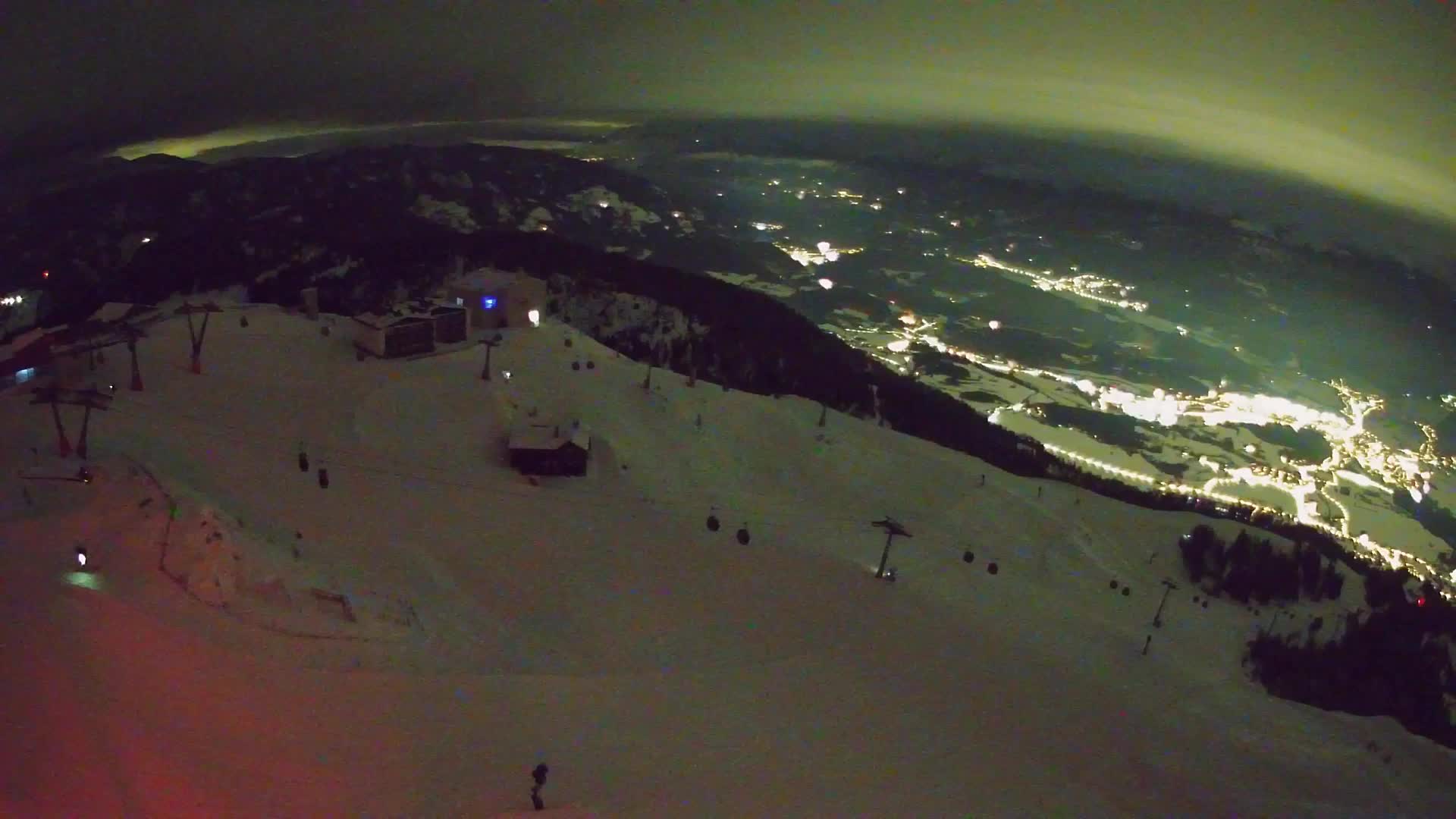 Skigebiet Kronplatz Gipfel | Blick auf Bruneck