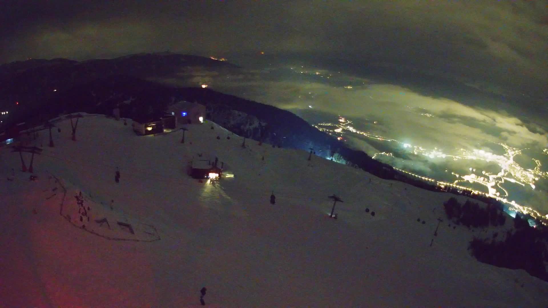 Stazione sciistica di Plan de Corones | vista su Brunico