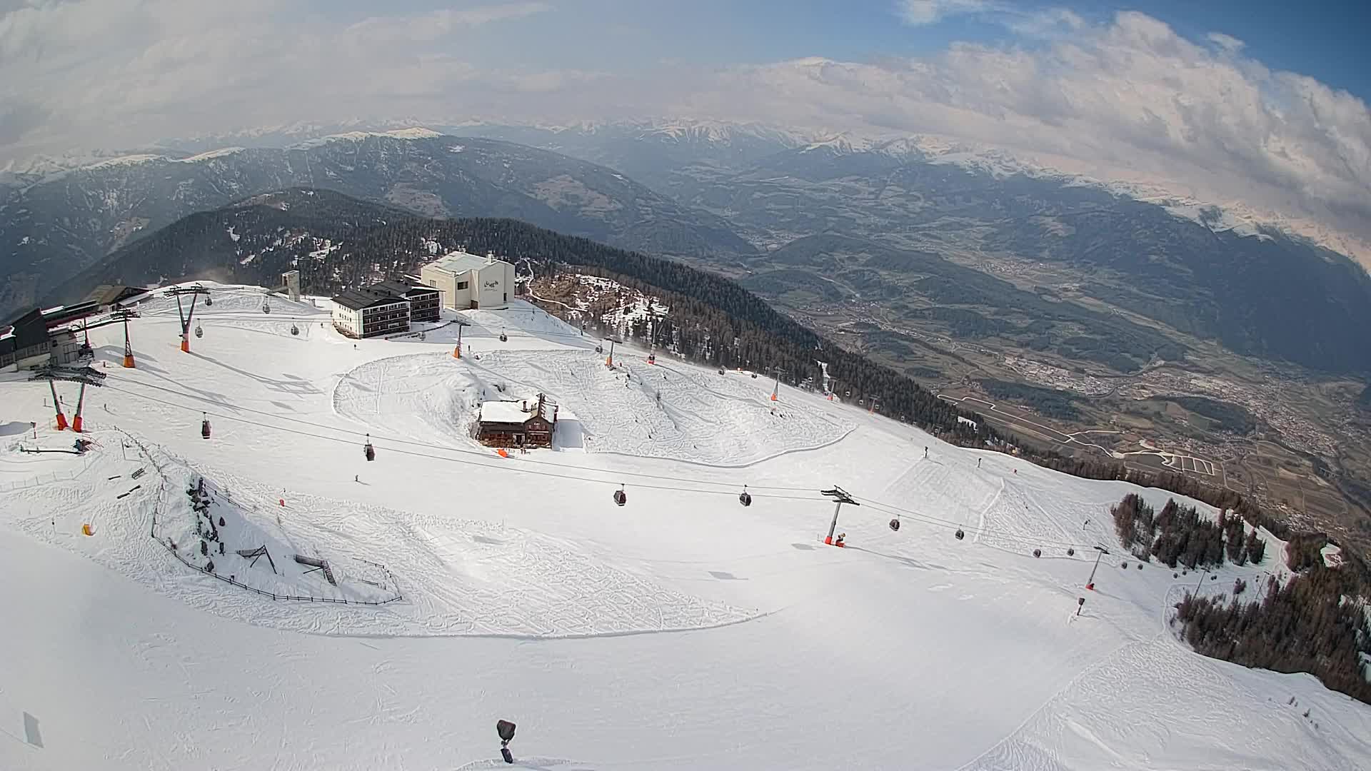 Skijalište Kronplatz – vrh | pogled na Bruneck
