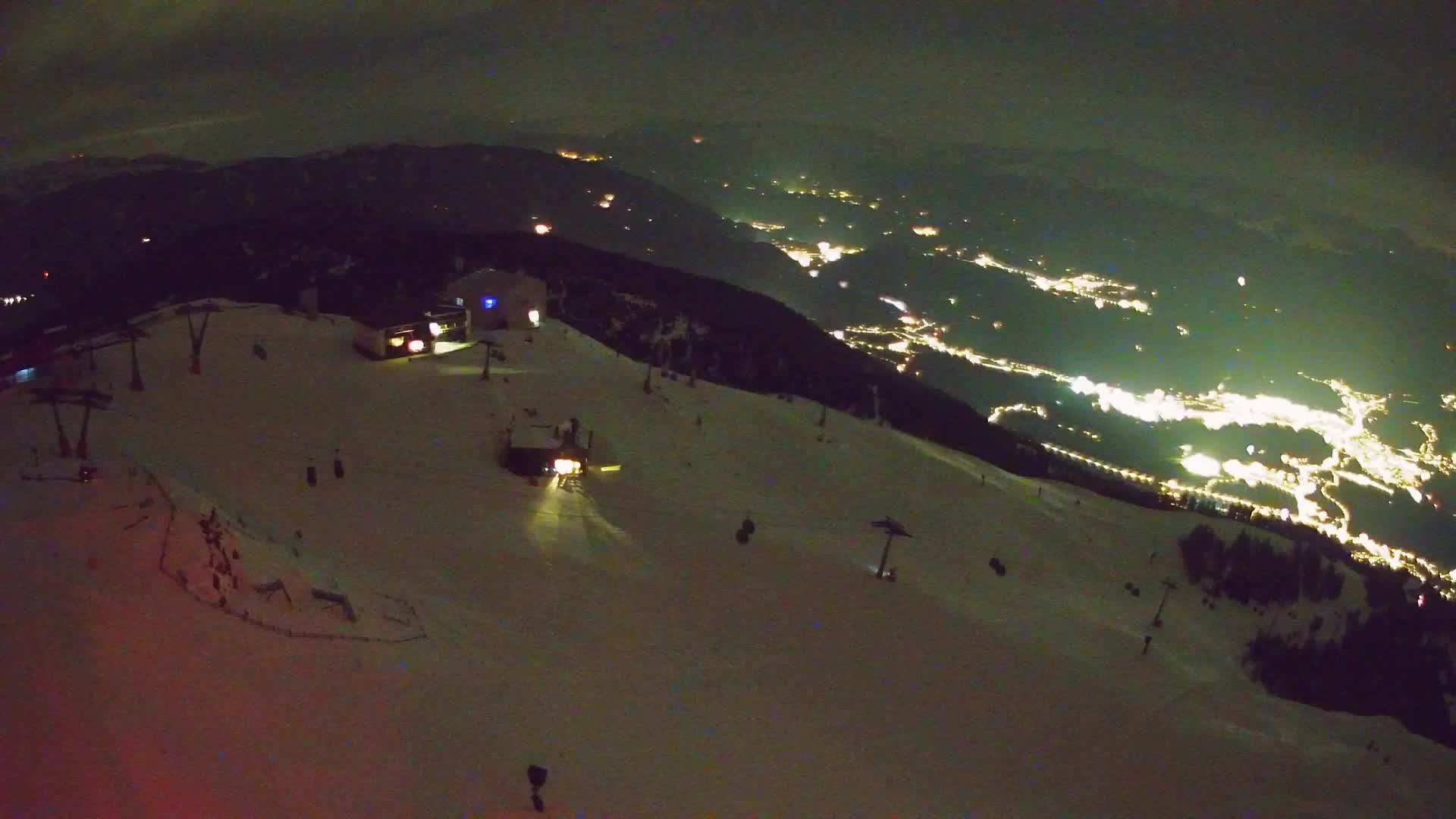 Stazione sciistica di Plan de Corones | vista su Brunico