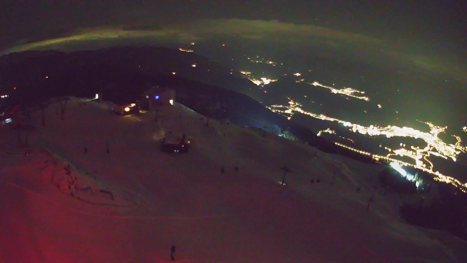 Stazione sciistica di Plan de Corones | vista su Brunico