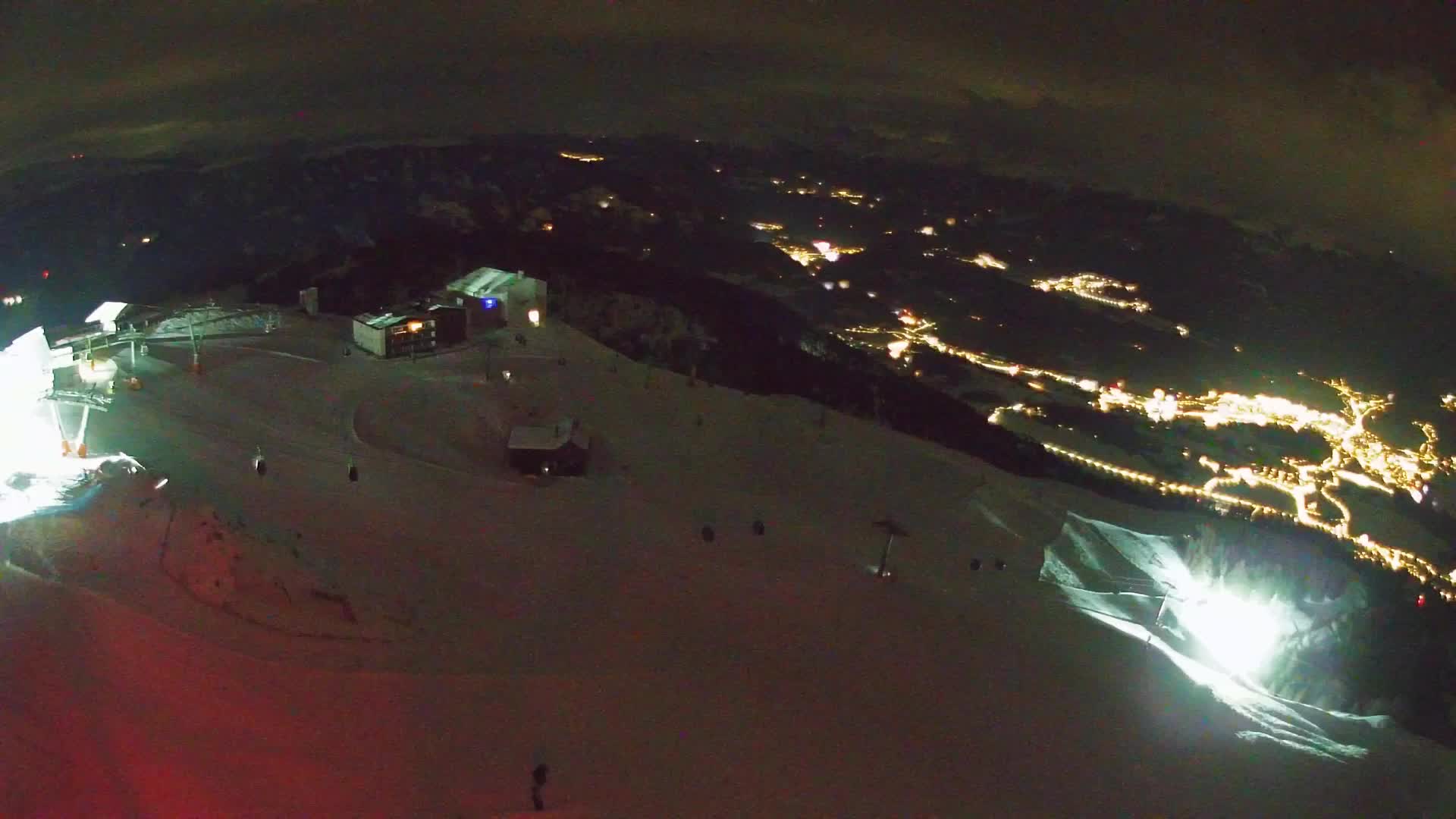 Skigebiet Kronplatz Gipfel | Blick auf Bruneck