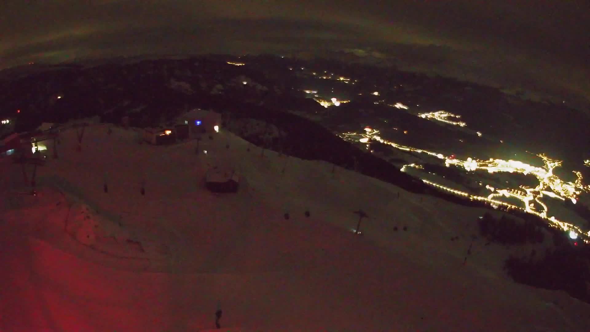 Kronplatz peak Ski resort | view to Bruneck
