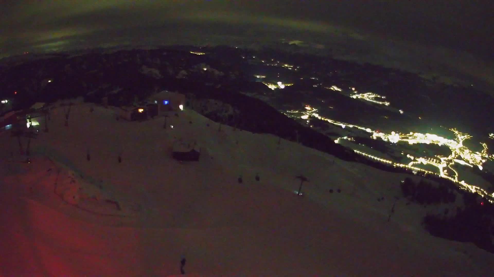 Skigebiet Kronplatz Gipfel | Blick auf Bruneck