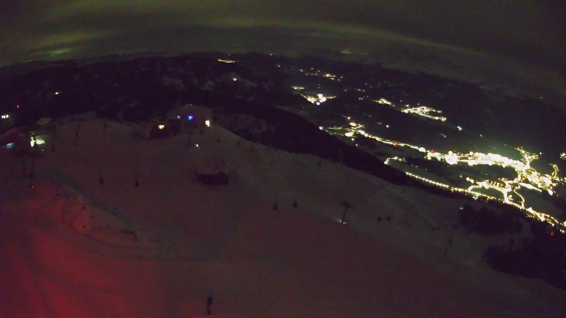 Kronplatz peak Ski resort | view to Bruneck
