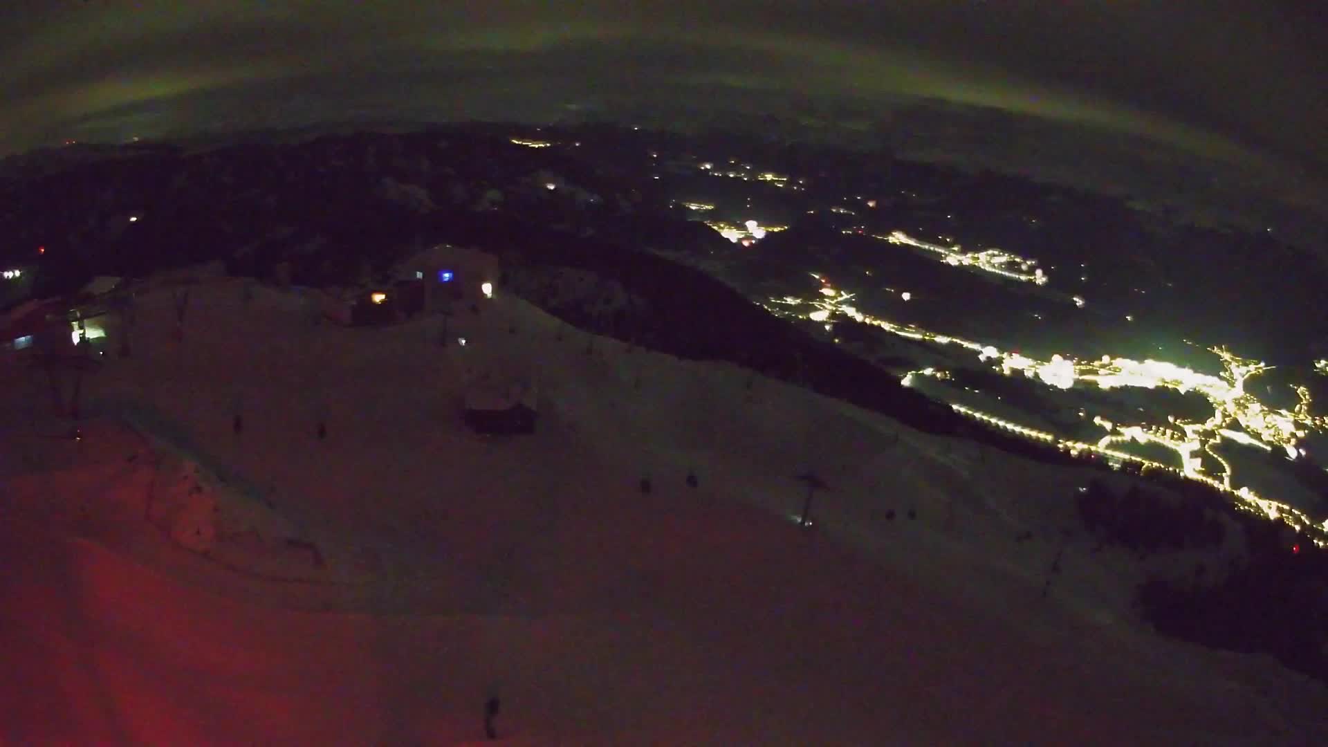 Skigebiet Kronplatz Gipfel | Blick auf Bruneck