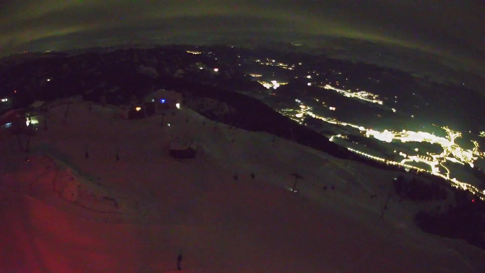 Kronplatz peak Ski resort | view to Bruneck