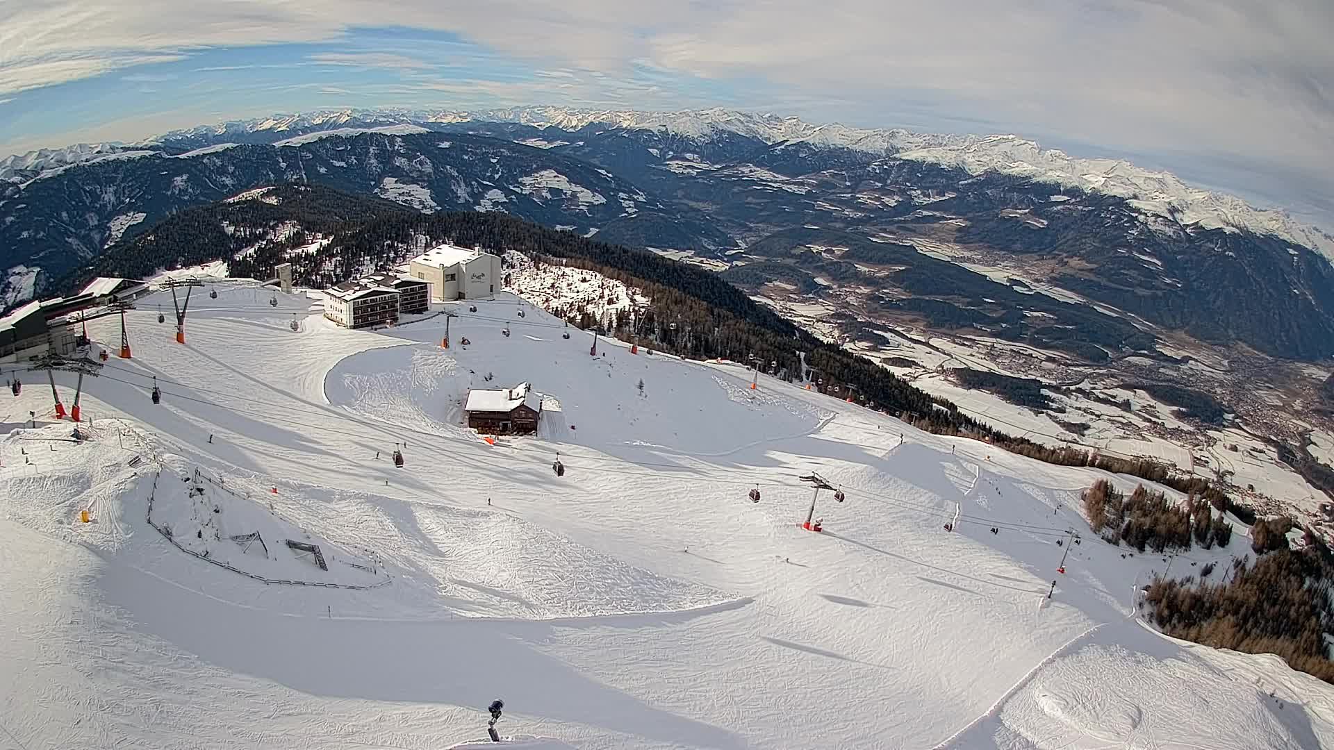 Skijalište Kronplatz – vrh | pogled na Bruneck