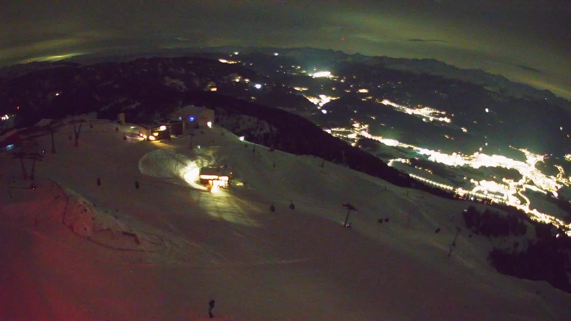 Smučišče Kronplatz – vrh | pogled na Bruneck