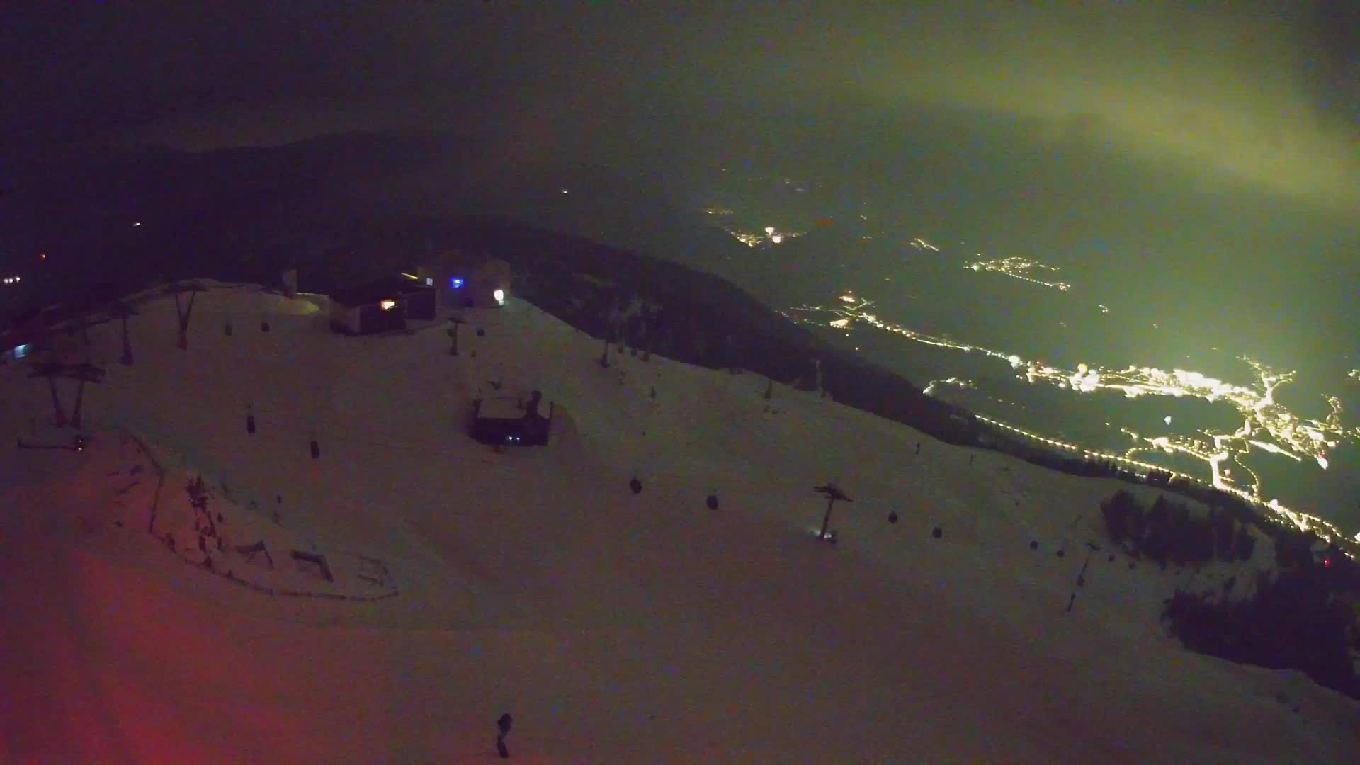 Skigebiet Kronplatz Gipfel | Blick auf Bruneck