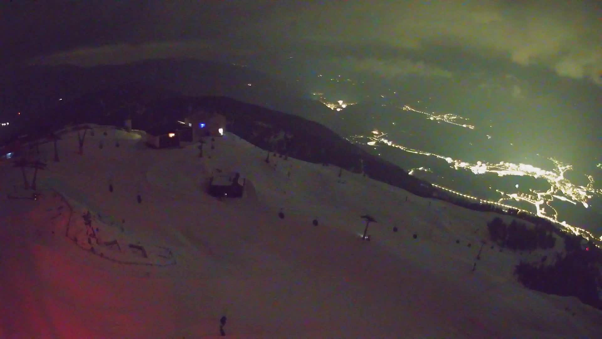 Kronplatz peak Ski resort | view to Bruneck