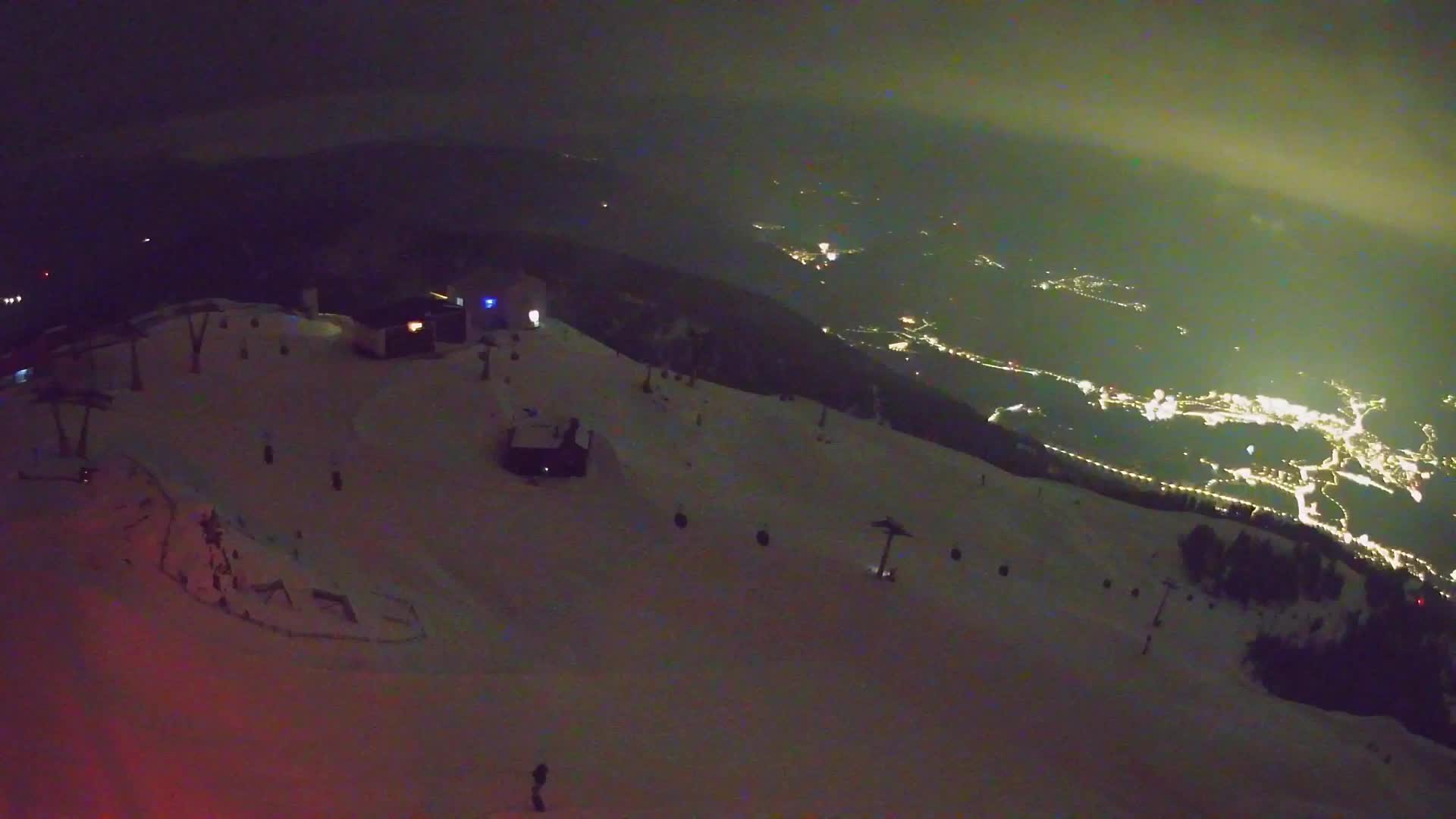 Kronplatz peak Ski resort | view to Bruneck