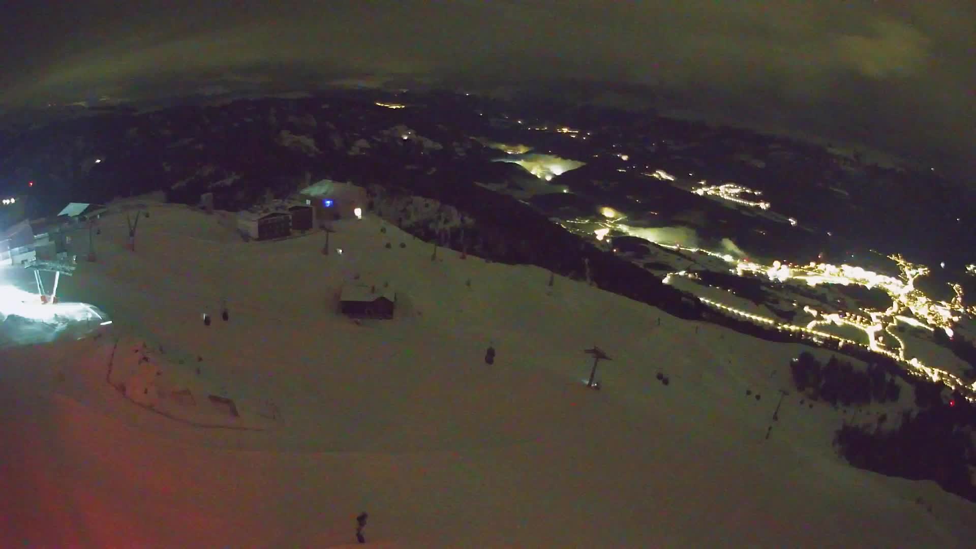 Skigebiet Kronplatz Gipfel | Blick auf Bruneck